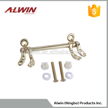 chrome finished Zinc Alloy material cover toilet seat hinge P-813