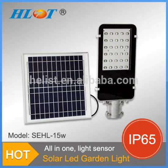 Smart integrated all ine one solar garden light 12v solar led lights kit