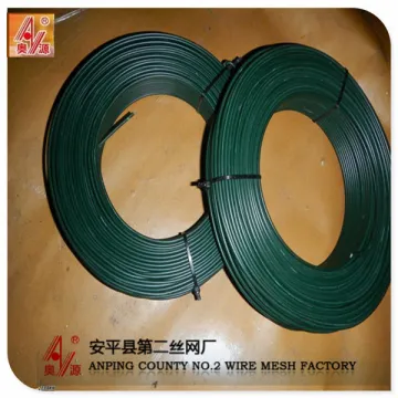 Green PVC Coated Wire