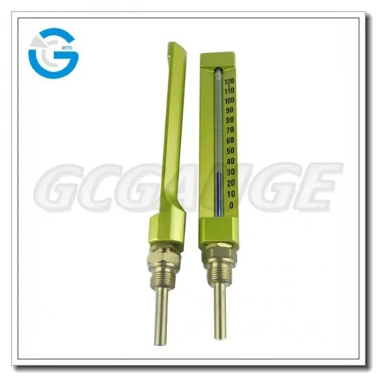 High quality V-shaped industrial pipeline thermometer