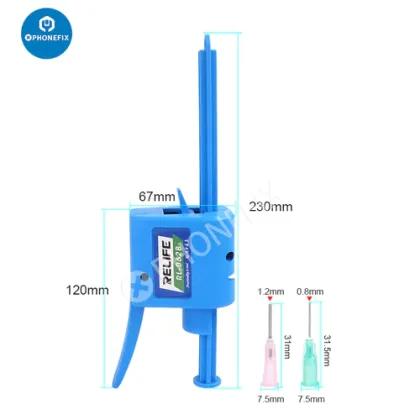 Relife RL-062B Manual Glue Gun for 30CC~60CC Solder Paste