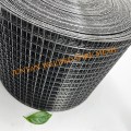 6 &quot;x100 &#39;الأسود PVC Squirrel Guard Steel Wire Mesh