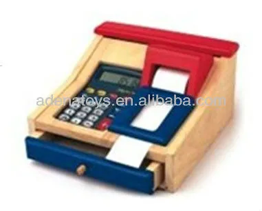 wooden toys-Wooden calculator.