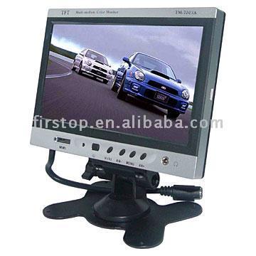 7" Headrest Monitor with Game