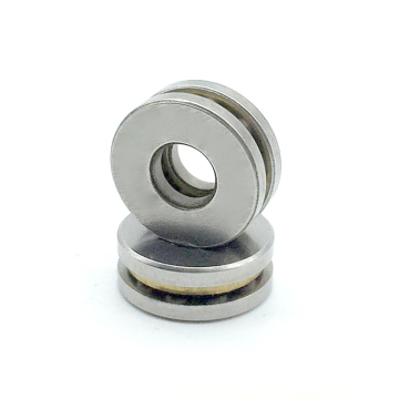 Miniature Thrust Ball Bearings: F2-6M, F2.5-6, F3-8, F4-9, F4-10, F5-10, F5-11, F5-12M, F9-17M