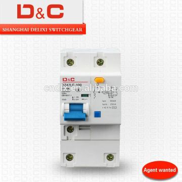 [D&C] shanghai delixi mcb earth leakage circuit breaker 10a
