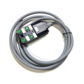 Sistema de distribución M12 4port PNP Distribuidor PUR Cable