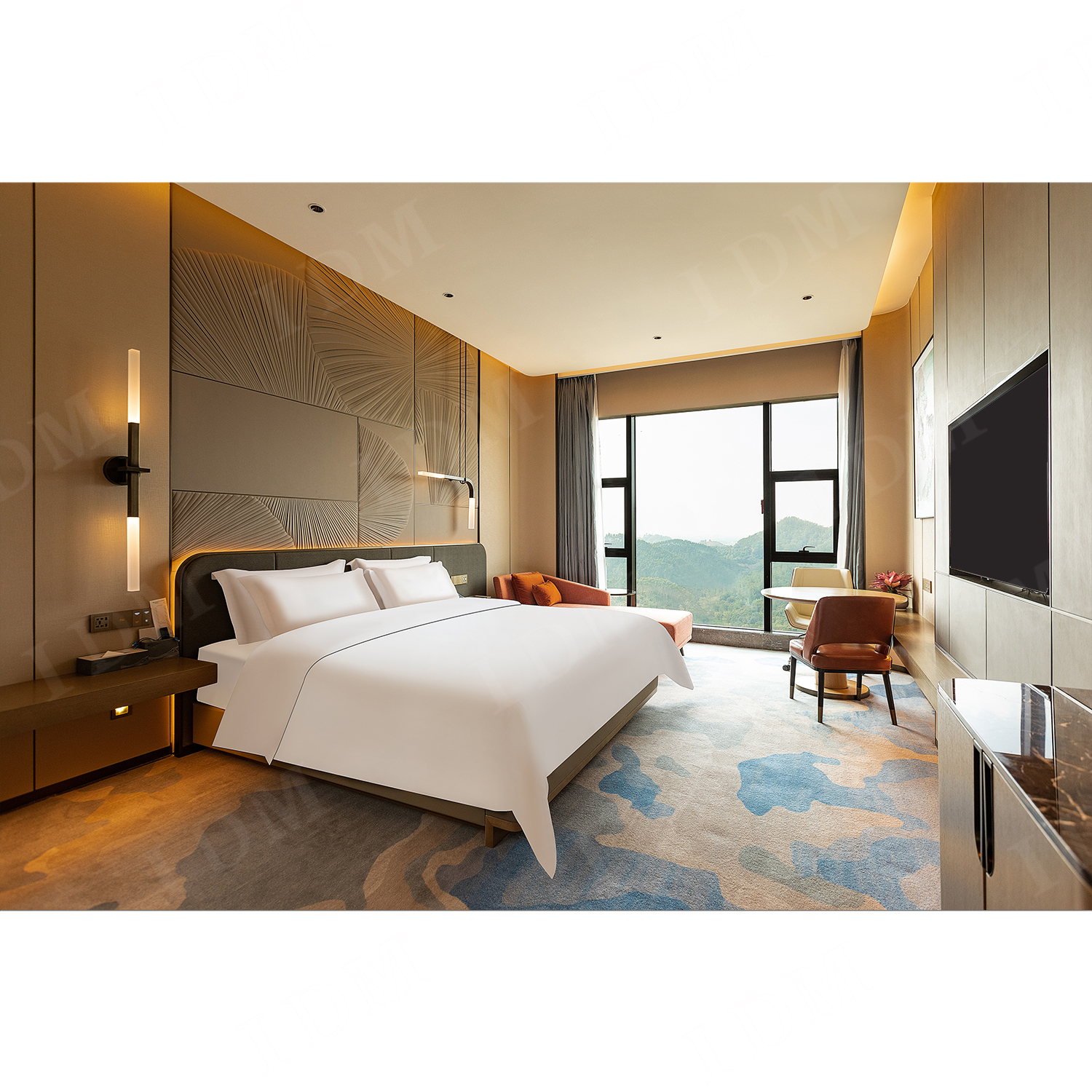 Modern Design Hotel Furniture For Luxury hotel Bedroom
