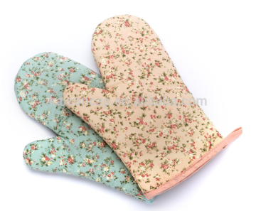 promotional oven mitt, cheap oven glove, double oven mitt