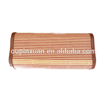 Hot sale antique hollow bed rest pillow,promotional bamboo firm pillow