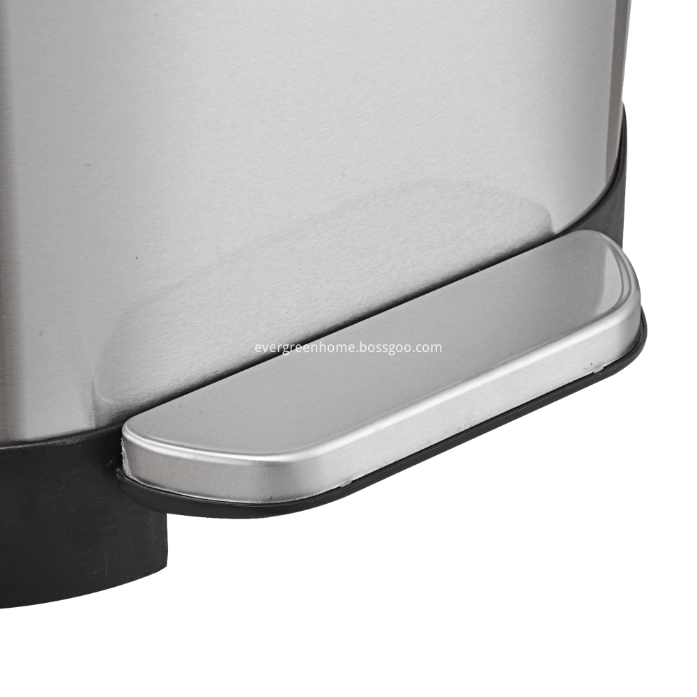 rectangle stainless steel recycle trash can