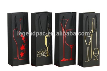 handmade hot sale luxury wine bag