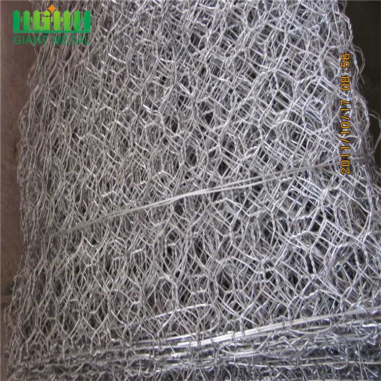 Hot pvc coated gabion wire mesh box