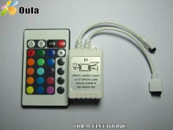 24v Constant Current Aluminum 44 Key Ir Led Strip Light Connector With Wireless Control
