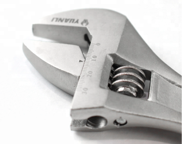 Heavy Duty CRV 8" 10" inch Adjustable Wrench