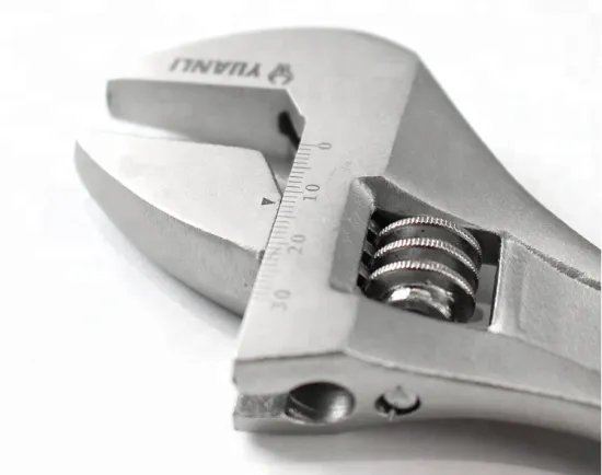 Heavy Duty CRV 8" 10" inch Adjustable Wrench