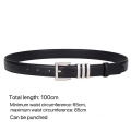 Chic Minimalism Stylish Women's Leather Waist Belt