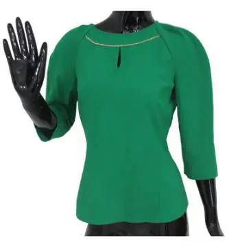 women\'s middle-length blouse