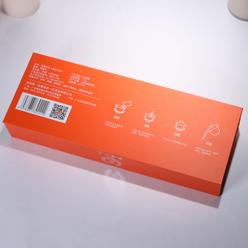 Cajas magnéticas Embalaje de regalo de caja de té negro personalizado
