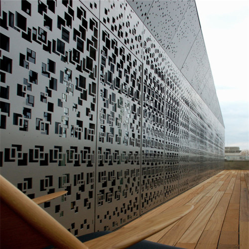 Panel Perforated Aluminium Arsitektur untuk Bangunan