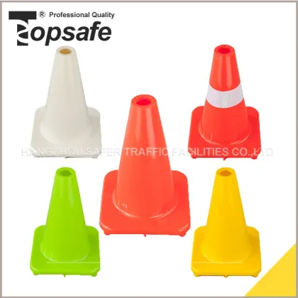 S-1230 30cm Solid Orange PVC Traffic Cone