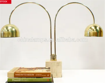Classic dimming desk lamp double lamp head with double steel lampshade for reading house lighting decoration UL