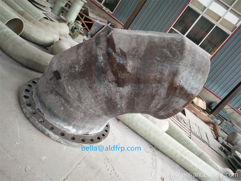 Professional dia400mm FRP pipe fittings FRP flange