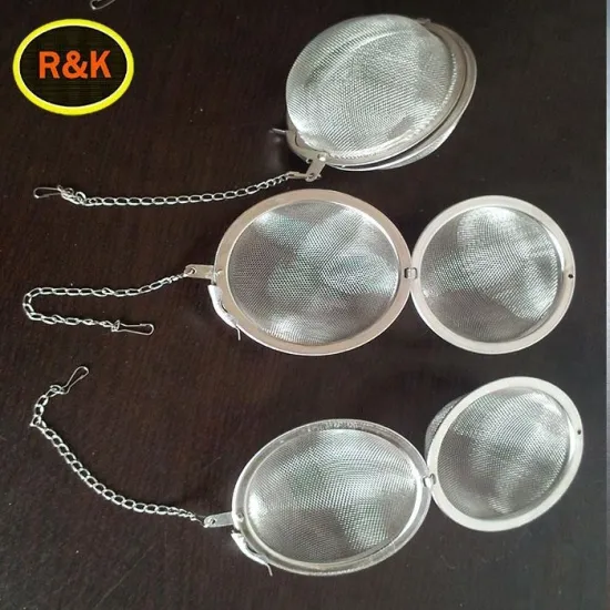 Stainless Steel Wire Mesh Tea Infuser Ball for coffee and tea