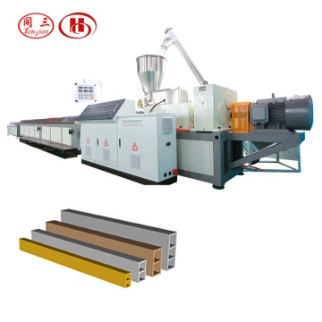 High Performance UPVC Fins and Louver Making Machine for Building Elements Production Line