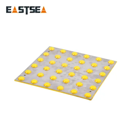 Anti-Slip Rubber PVC/TPU Tactile Paving Tiles for Floors