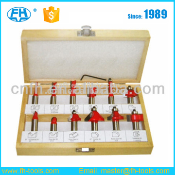12pcs wood working Mix Router Bit set with Item No. FH-12C