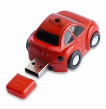 Plastic USB Memory Stick Car USB Flash Drive