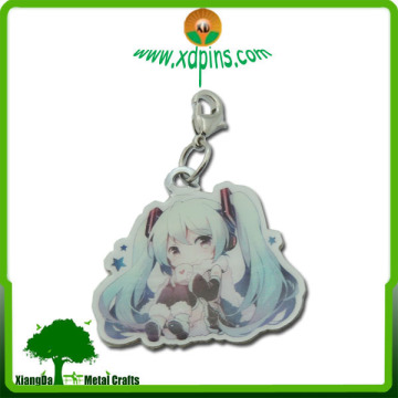 Custom metal cheap fashion keychain