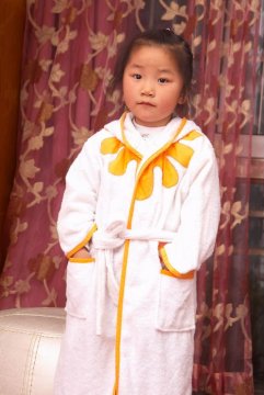 Children Microfiber Bathrobe.super soft.comfortable.germproof
