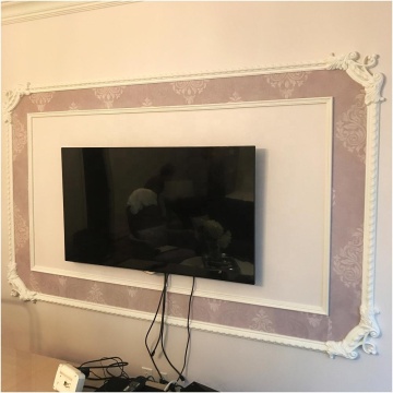 PU & Polyurethane Flat Line Corner Flower Frames