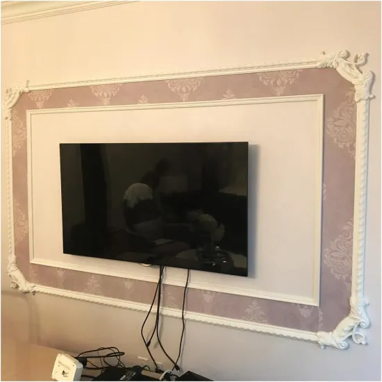 PU & Polyurethane Flat Line Corner Flower Frames