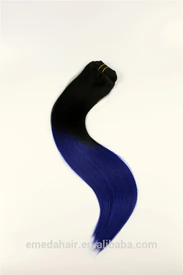 2016 Hot Selling!!! Direct Factory Wholesale Double Drawn Thick Ends Remy Clip In Hair Extension JF001