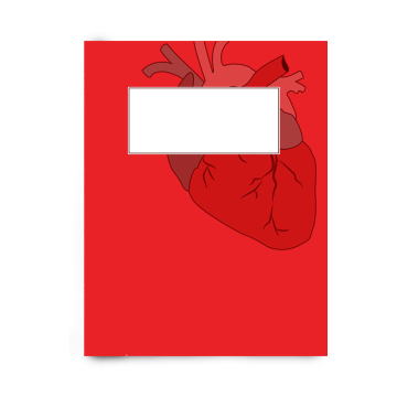 Notebook di composizione del cuore all'ingrosso personalizzati: stampa su richiesta e riviste universitarie