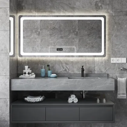 Hang wall bathroom vanity cabinet