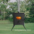 2024 Outdoor Garden and Camping Portable Stove: A Cold Rolled Steel Wood-Burning Solution