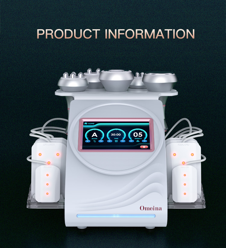 Omeina ultrasonic cavitation and radiofrequency machine
