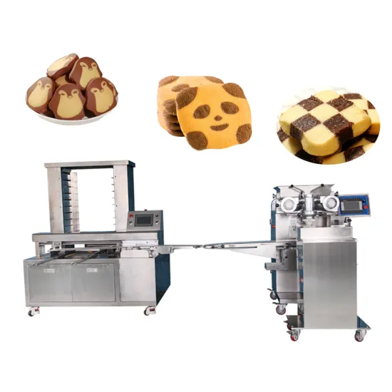 Automatic Biscuit Making Production Line for Cartoon Panda Cookies