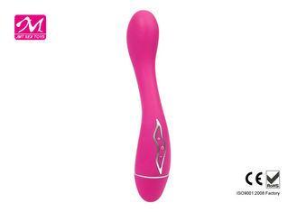 Powerful 10 Speed Silicone Vibrators Pink Sex Toys For Fema