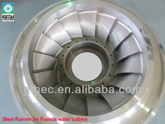 Francis Water Turbine Wheel for Hydropower Plant