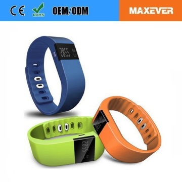 Hotsale Nordic nRF51822 Bluetooth 4.0 Pedometer Smart band TW64 Smart Bracelet