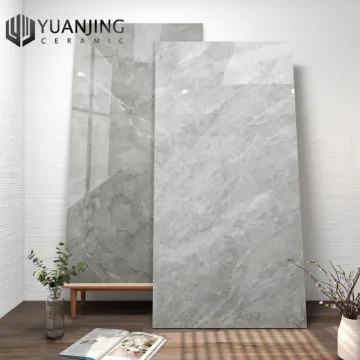 Light Grey 900x1800mm Full Body Marble Slab Porcelain Ceramic Flooring: Large Slab Marble Look Floor Tiles