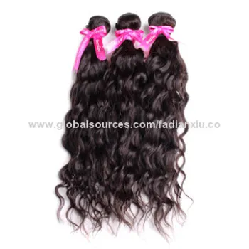 FDX Hair 100% Unprocessed Human Hair Weave, Water Wave Can Dyed or Bleached, Drop ShippingNew