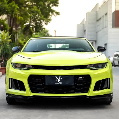 Platinum Sao Paulo Yellow Car Wrap