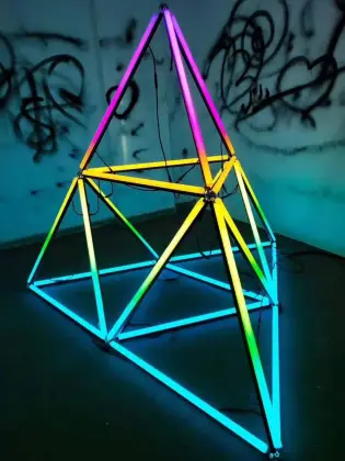 DC24V LED Bar Stage Light - SK6812 RGB Point by Point Lighting