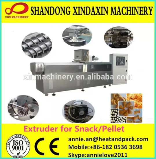 DSE70 puffed corn extruder machine